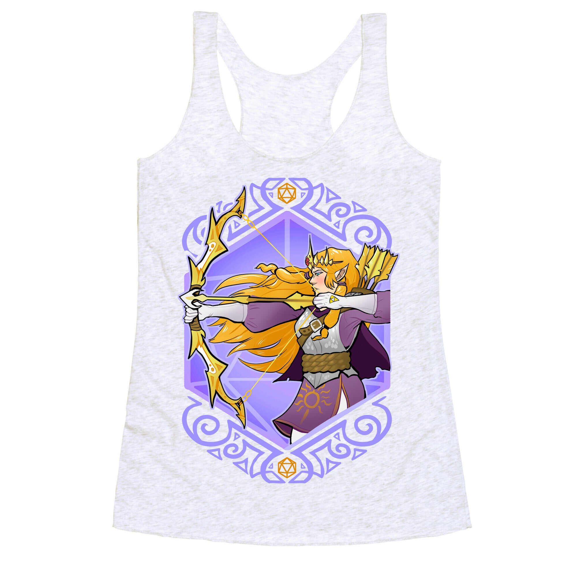 DnD Princesses: Zelda Archer Racerback Tank